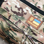 Военная баул сумка, баул армейский Cordura мультикам 120 л тактический баул, тактический баул-рюкзак - изображение 9
