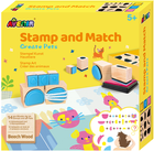 Zestaw dla kreatywności Avenir Match and Stamp Zwierzęta (6920773317669)