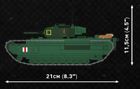 Konstruktor Cobi Company of Heroes 3 Czołg Mk III Churchill 654 szt (5902251030469) - obraz 4