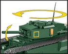 Konstruktor Cobi Company of Heroes 3 Czołg Mk III Churchill 654 szt (5902251030469) - obraz 6