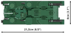 Klocki konstrukcyjne Cobi I Wojna Światowa Czołg Vickers A1E1 Independent 886 szt. (5902251029906) - obraz 5