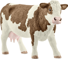 Іграшка-фігурка Schleich Farm World Симентальська корова (4059433330822) - зображення 1