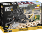 Konstruktor Cobi Company of Heroes 3 Działo przeciwlotnicze FlaK 225 szt (5902251030476) - obraz 1