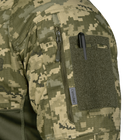 Рубашка тактическая боевая универсальная для силовых структур CM Blitz Камуфляж/Олива (7020), L TR_7020(L) - изображение 9