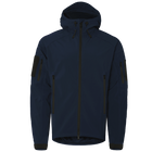 Куртка тактическая износостойкая облегченная для силовых структур SoftShell 2.0 Темно-синяя (6588), XL TR_6588XL - изображение 1