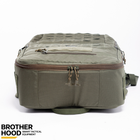 Рюкзак для дронів захисний універсальний для силових структур Brotherhood олива L 30л TR_BH-ZRD-01OL - зображення 9