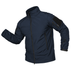 Куртка тактическая демисезонная мужская для силовых структур Phantom System Темно-синяя (7292), XXXL TR_7292-XXXL - изображение 1