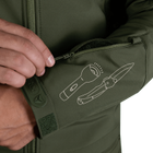 Куртка тактическая демисезонная мужская для силовых структур Phantom System Олива (7294), XXL TR_7294-XXL - изображение 6