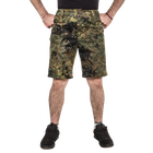 Шорти тактичні чоловічі камуфляжні для силових структур Brotherhood Camo Флекторн ріпстоп 52-54 TR_BH-U-SHCM-F-52