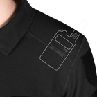 Поло футболки жіноча тактична універсальна сорочка для поліцейських Camotec CG Pani Paladin Чорний XS TR_7179(XS) - зображення 5