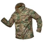 Куртка тактическая демисезонная мужская для силовых структур CM Stalker SoftShell Мультикам (7089), XXXL TR_7089(XXXL)