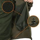 Куртка-ветровка тактическая демисезонная для силовых структур Falcon 2.0 DWB Олива (7190), XL TR_7190(XL) - изображение 8