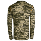 Лонгслив тактический эластичная футболка с длинным рукавом для силовых структур Камуфляж (5717), S TR_5717S - изображение 3