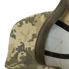 Бейсболка тактическая износостойкая практичная кепка для силовых структур Tactic Rip-stop Камуфляж 6610 TR_6610 - изображение 7