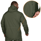 Куртка тактична демісезонна чоловіча для силових структур Stalker SoftShell Олива (7225), XL TR_7225(XL) - зображення 3