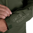 Куртка тактическая демисезонная мужская для силовых структур Phantom System Олива (7294), M TR_7294-M - изображение 6