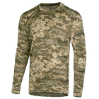 Лонгслив тактический эластичный футболка с длинным рукавом для силовых структур Пиксель (7249), S TR_7249-S - изображение 1