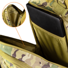 Рюкзак тактичний дволямковий зносостійкий для силових структур BattleBag LC Мультикам (7237) 35л TR_7237 - зображення 9