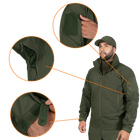 Куртка тактическая демисезонная мужская для силовых структур Phantom System Олива (7294), L TR_7294-L - изображение 5
