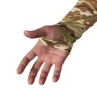Лонгслив тактический эластичный футболка с длинным рукавом для силовых структур Мультикам (7250), M TR_7250(M) - изображение 5
