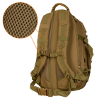 Рюкзак тактичний дволямковий зносостійкий для силових структур BattleBag LC Койот (7235) 35л TR_7235 - зображення 4