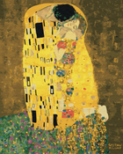 Malowanie numeryczne Brushme The Kiss autorstwa Gustava Klimta 40 x 50 (BS21783)