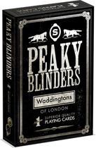 Karty do gry Zwycięskie ruchy PEAKY BLINDERS Waddingtons No.1 Peaky daszki (5036905044998)