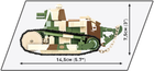 Конструктор Cobi Перша Світова Війна Танк Рено FT-17 Перемога 304 деталі (5902251029920) - зображення 6