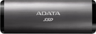 SSD диск ADATA SE760 512GB USB 3.2 Type-C 3D NAND TLC Titanium Gray (ASE760-512GU32G2-CTI) External - зображення 1