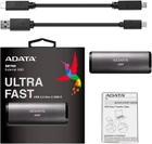 SSD диск ADATA SE760 512GB USB 3.2 Type-C 3D NAND TLC Titanium Gray (ASE760-512GU32G2-CTI) External - зображення 5