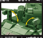 Klocki konstrukcyjne Cobi Company of Heroes 3 Czołg M4 Sherman 615 elementów (5902251030445) - obraz 5