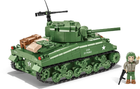 Klocki konstrukcyjne Cobi Company of Heroes 3 Czołg M4 Sherman 615 elementów (5902251030445) - obraz 11