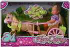 Ляльковий набір Simba Еви та карета з конем та аксесуарами (105733649) - зображення 1