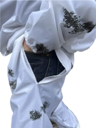 Маскувальний Білий костюм Клякса. 3 в 1. Куртка, штани, кавер Pancer Protection 58 - зображення 6