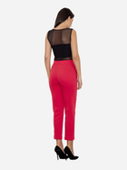 Spodnie slim fit damskie Figl M552 L Czerwone (5902194337960) - obraz 2