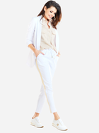 Spodnie damskie Awama A270 S Białe (5902360536906) - obraz 3