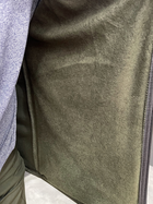 Куртка тактическая, Softshell, цвет Олива, размер L, демисезонная флисовая куртка для военных Софтшелл - изображение 9