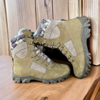 Демисезонные Берцы Тактические Ботинки Мужские Кожаные 40р (26,5 см) DSD-000029-RZ40 - изображение 5
