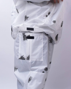 Зимовий маскхалат білий клякса костюм зимовий маскувальний клякса, маскхалат армійський тактичний ЗСУ зима 48 - зображення 6