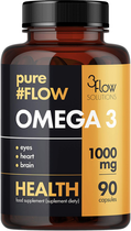 Kwasy tłuszczowe 3Flow Solution Omega 3 1000 mg 90 kapsułek (5908258401783) - obraz 1