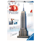 3D Puzzle Ravensburger Wieżowiec Empire State Building (4005556125531) - obraz 1