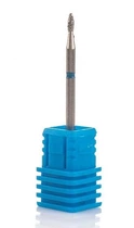 Фреза алмазная Nail Drill "Почка" 257 015B диаметр 1,5 мм, синяя
