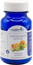 Добавка харчова H4u Antiox Masticable 500 mg 100 таблеток (8436556080272) - зображення 1