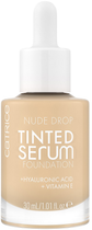 Тональна основа для обличчя Catrice Nude Drop Tinted Serum Foundation 004N доглядова 30 ml (4059729399823) - зображення 1