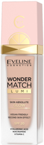 Podkład do twarzy Eveline Cosmetics Wonder Match Lumi 15 Natural luksusowy rozświetlający 30 ml (5903416043454) - obraz 1