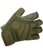Перчатки тактические Kombat UK Alpha Fingerless Tactical Gloves XL Койот (1000-kb-aftg-coy-xl) - изображение 1