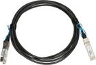 Оптичний патч-корд ExtraLink SFP28 DAC 25Gbps 1 м Black (5903148917375) - зображення 1