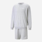 Спортивний костюм чоловічий Puma Relaxed Sweat Suit Light Gray Heather 67330804 XL Сіра (4065453009648) - зображення 1