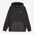 Bluza męska rozpinana streetwear z kapturem Puma Open Road Full-Zip Hoodie Dk 67589701 L Czarna (4099683484944) - obraz 1