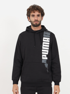 Bluza męska z kapturem Puma Ess+ Logo Lab Hoodie Fl 67591901 S Czarna (4099683919859) - obraz 1